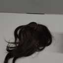 RMYHIG Hair Toppers for Women Real Human Hair, 360 3D Human with Thinning Upgrade Middle Part Clip in Bangs Topper Hair Pieces for Women Daily(Medium Dark Brown, 14 Inch-3D-Side)