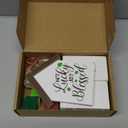 Yousoontic 15 Pcs St. Patrick's Day Table Decoration Shamrocks Wooden Block Signs St. Patrick Tiered Tray Decor Gnomes Centerpiece Sign for Farmhouse Holiday Tabletop Home Party Decor