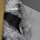 3 Wheels Rollator Walker for Seniors, Foldable Lightweight Walker with Detachable Tray and Storage Bag, Invisible Brake Line, 6 Levels Height Adjustable, 10'' Front Wheels