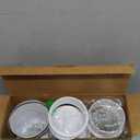 Silver Dryer Vent Hose for Tight Space Includes 2 90-degree Dryer Vent Elbow and 1 Dryer Vents Duct, Flexible Dryer Hose Vent Kit-Space Saving, Indoor Dryers Vents Connector, Easy installation