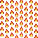 8 PCS Fire Flame Hanging Swirls Garland Banner Fire Truck Party Decorations Firetruck Birthday Decorations Flame Streamers Firefighter Paper Cutouts Fireman Theme Party Supplies for Fire Party Decor