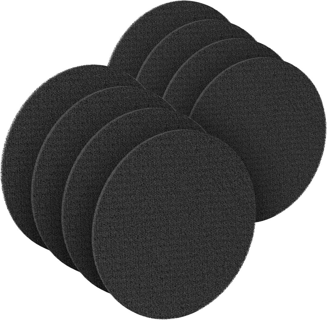 8-Pack LV-H132 Replacement Pre-Filters Compatible with LV-H132 Purifier, Part # LV-H132-RF, High Efficiency Activated Carbon Pre-Filters