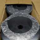 Wowangce 2 Rolls 3/4 Inch x 1640 ft Electric Fence Tape for Livestock Polytape Fencing Horse Fence with High Visibility