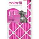 Air Filter by Colorfil | Color Changing Filters for Cat and Dog Odor  20x25x1, 
Pack of 2