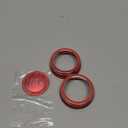 for Toyota RAV4 Accessories 2025 2024 2023 2022 2021 2020 2019 -Air Conditioning Knob Covers, Push Start Button Cover Trim Rings 4pcs (Red)