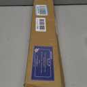 Joydeco No Drill Light Filtering Cellular Shades, 16" W x 36" H, White