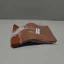 Jtnohx Stiff Felt Sheets, 32 Pcs Felt Fabric, 7"11.3" Color Felt for Crafts, Craft Felt Square for for Sewing Embroidery Handwork and Festivals Party (Brown)