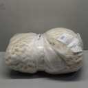 Bigacogo Chunky Knit Throw Blanket for Couch, 40x60 inches, 100% Hand Knitted with Thick Jumbo Chenille Yarn, Cozy Soft Large Rope Knot Cable Crochet Blankets for Sofa Bed Living Room, Beige