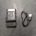 Norifon NP-80 USB Charger for Casio Exilim EX-G1, EX-N1, EX-N2, EX-S5, EX-S8, EX-S9, EX-Z35, EX-Z550, EX-Z800 Camera and More
