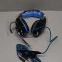 balacoo 1pc Version Wired Gaming Headset Microphone and Led Lights for Comfortable -Mounted Headphone Adapter Cable for Gaming Enthusiasts