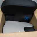 Everlasting Comfort Doctor Recommended Memory Foam Seat Cushion for Office Chairs & Car - Ergonomic Office Desk Accessories - Cushions for Tailbone Pain Relief, Sciatica (Black, Large)
