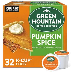 Green Mountain Coffee Roasters Seasonal Selections Pumpkin Spice 32 Count, BBD 09/02/2026