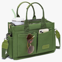 Canvas Tote Bag for Women,Women's Bags Crossbody Bags Work Laptop Tote Bag Large Handbags Purse for Travel Nurse Teacher