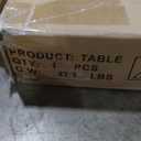 Makeup Desk 30.7X27.9X5.3 With Mirror 25"x27"