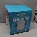 Stainless Steel Humidifier, 3L Warm Mist Humidifier, Easy Clean with Warm Steam Humidifier, Healthy Air Mist Humidifiers for Bedroom Living Room, with Sleep Mode and Auto-off Setting