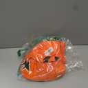 Snwquik 3 Pcs Pumpkin Costume for Adult,Glow in the Dark Pumpkin Costume Women with Headband/Bag,Pumpkins Halloween Costume Dress Up, Standart Seza