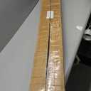 Dreyoo 43-85 RV Adjustable EZ Hose Carrier with Stainless Steel Lockable Door Cap, RV Extendable Waste Sewer Hose Carrier Super Slider Storage Tube, Black