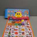 Interactive Alphabet Wall Chart, Talking ABC, 123s, Music Poster, Kids Learning Toys for Toddlers 1-3, Electronic Educational Toddler Toy, Educational Gift for Age 1 2 3 4 5 Year Old Girls Boys - Pink