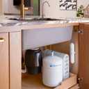 Aquasana SmartFlow Reverse Osmosis Water Filter | RO Under Sink System | WQA Certified up to 99.99% of 90 contaminants Including Fluoride, PFAS, Arsenic, Lead, and Chlorine | Chrome Faucet