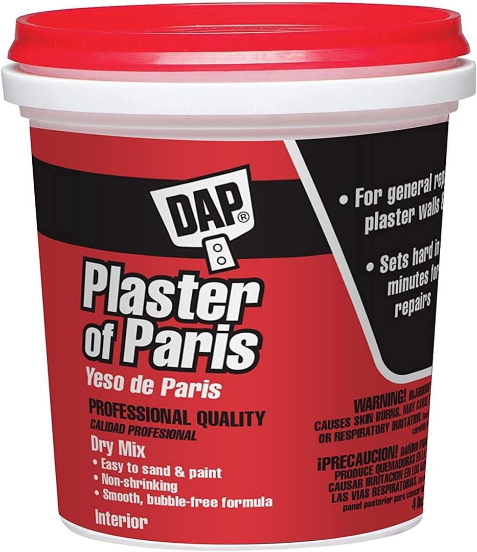 6-Pack of 4 Lb Dap 10308 Plaster of Paris Interior Dry Mix