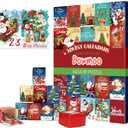 Puzzle Advent Calendar 2024 for Kids and Adults, Christmas Jigsaw Puzzles 24 Days Countdown Calendars for Boys, Girls, Teens, 1000 Pieces Puzzles Gift Stocking Stuffers Decoration