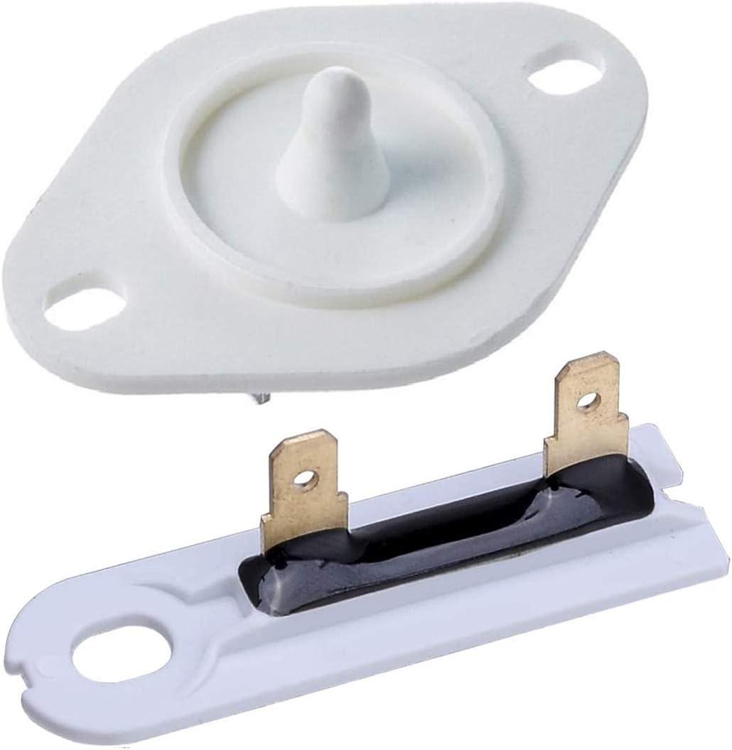 Seentech 8577274 Dryer Thermistor and 3392519 Dryer Thermal Fuse - Exact Fit for Whirlpool Kenmore Maytag Inglis - Replace 8577274, 3390292, 3406294, 3976615, 772546, AP3919451, AP601351
