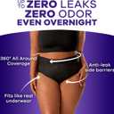 Always Discreet Adult Incontinence Overnight Underwear for Women, Small/Medium, Up to 100% Bladder Leak Protection, 48 Count (3 Packs of 16)