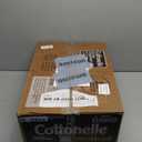 AOZITA Spice Rack Organizer for Cabinet, Spice Organizer with 28 Empty Spice Jars with Black Lids, Funnel, Spice Labels, Seasoning Organizer for Countertop, Cabinet, Kitchen, Pantry, Cupboard