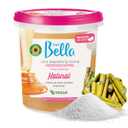 DEPIL BELLA Brazilian Sugar Wax, Hair Removal Wax for Personal & Professional Use, Organic, Natural, Vegan, Washable, All Skin Types - 2.87lbs