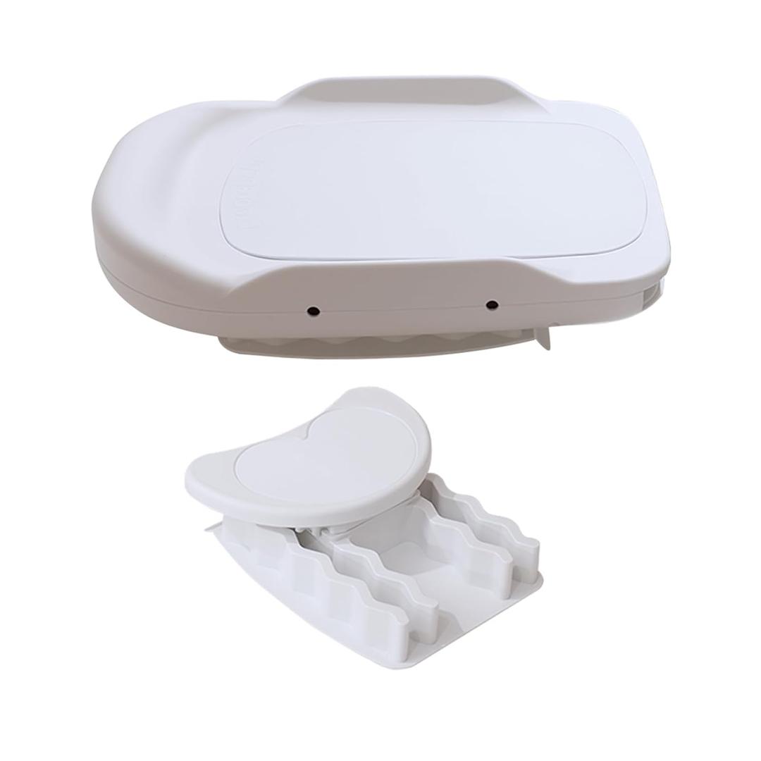 PPBB  Baby Bath Support for Sink & Undermount Bathroom Sink  Easy Hygiene Care for Baby's Bottom, Hands, Face & Hair  Ideal for Eczema, Diaper Rash, Heat Rash  Gray/Pink/Navy/White (White)