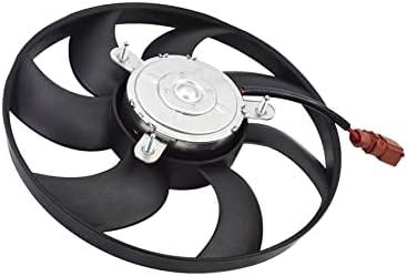 WFLNHB Radiator Cooling Fan Replacement for Passat 2006-2012 Jetta 2005-2014 1K0959455ET Right