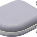 Ginsco Universal Headphone Case Compatible with JBL Tune 510BT 720BT, Sony WH-CH 720N/WH-CH520, with Bose/JBL/Soundcore Life Q20i Q30/BERIBES/TOZO/KVIDIO etc. Waterproof Carrying Case (Gray White)