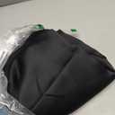 NICETOWN Black Blackout Curtain Blinds  Solid Thermal Insulated Window Treatment Blackout Drapes/Draperies for Bedroom (2 Panels, 42 inches Wide by 63 inches Long, Black)