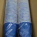 Lamosi Coffee Cups 12 oz - 120 Pack, 12 oz Disposable Paper Coffee Cups Insulated, Corrugated Kraft Ripple Wall Cup for Hot Beverage or Cold Drinks (Navy) | Disposable, Insulated, Corrugated Kraft, Ripple Wall Cup, Hot Beverage, Cold Drinks