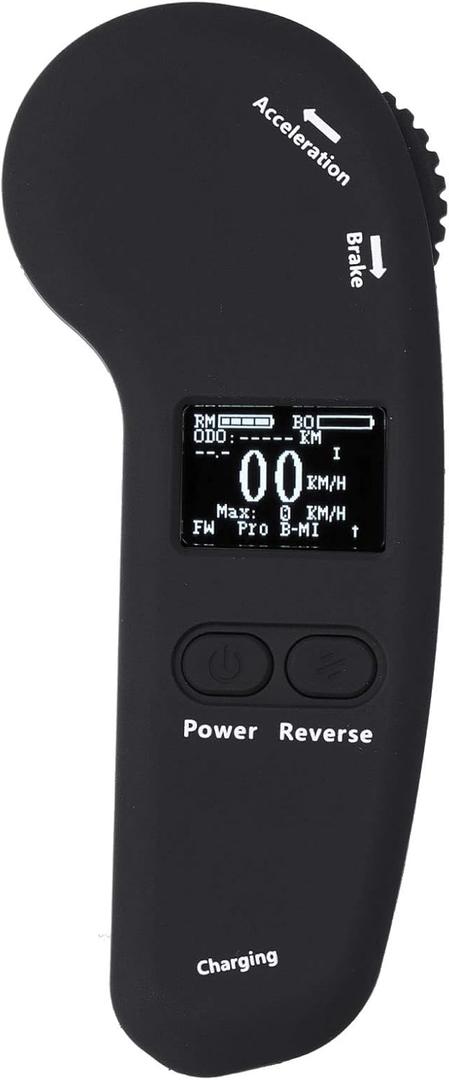 Yosoo Electric Skateboard Remote Control, LED Display, Constant Speed Cruising, Vibration Reminder, Compatible with Electric Skateboard