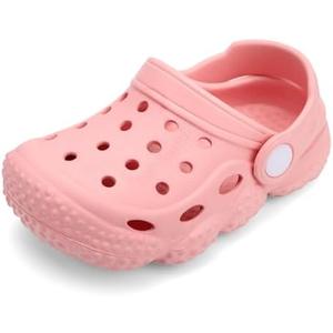 INMINPIN Baby Clogs Garden Shoes Newborn Infant Lightweight Breathable Beach Pool Sandals Non-Slip Baby Boys Girls Water Shower Summer Shoes Splay Naturally Size 22 (1,5)