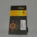 Ailun Privacy Screen Protector for iPhone 16 / iPhone 15 / iPhone 15 Pro [6.1 Inch] 3 Pack Anti Spy Private Tempered Glass Anti-Scratch Case Friendly [3 Pack][Not for iPhone 16 Pro 6.3 inch]