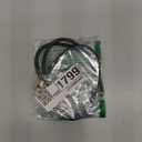 RG6 Coaxial Cable, 3FT  Coax Cable Cord with Gold F-Type Connector, High Speed Internet, Digital TV Aerial for HDTV, Satellite, Antenna, Modem with Extender- 3ft (Black)