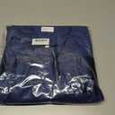 Newrara Adult Shiny Graduation Cap and Gown Tassel Set for High School & Bachelor (Blue)