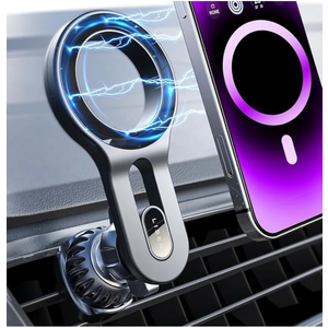 LISEN for MagSafe Car Mount, 2026 Magnetic Phone Holders for Car Air Vent Phone Mount [Ultra-Magnetic] Hands Free Cell Phone Holder Car Accessories Gifts for Men Women fit iPhone 17 16 15 14 13 12 Pro
