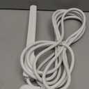 Digital Energy 15 FT 8 Outlet Surge Protector Power Strip - 15 AMP, 1875 W, 125 V, 350 J Surge Protection, ETL Listed - Flat Plug, White