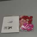 Hahafelt 36 Pcs Mini Felted Hearts 1 Inch Valentine's Day Mini Heart Shape Felt Wool for Handmade DIY Crafts Home Decoration Wreath Art Projects Valentines Decor