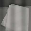 EurCross 75 inch Long Clear Shower Curtain Liner with Design, Waterproof Softer Plastic Curtain Liner for Bathroom 72x75 inches Length with 3 Bottom Weights