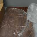 3 Tier Metal Rolling Utility Cart Organizer with Walnut Table Top, Stable and Sturdy Rolling Storage Carts with 2 Lockable Wheels for Kitchen，Bathroom，Snacks，Coffee，Craft，Makeup，Baby Essentials