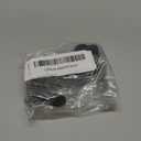 uxcell Over The Door Hooks,2pcs - Stainless Steel Door Hangers Hooks, S-Shaped Double Hooks for Hanging Clothes, Hats, Towels (Black)