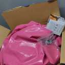 XITAO Air Roller Gymnastics Barrel Inflatable Tumbling Roller Air Mat, Barrel Back Somersault Backbend Trainer Equipment with Electric Air Pump for Backhandspring Training Yoga Cheerleading, 37.4"x25.0" (Pink)