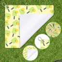 3 x Pickleball Towel & Carabiner Clip, 15x17in Microfibre Pickle Ball Towels for Women Men Microfiber Sports Golf Towel Bags Prints Pickleball Accessories Blanket Funny Gifts for Pickleball Lovers