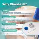 Upgraded 988284 800382 Refrigerator Temperature Control Kit077B6856 Thermostat ControllerCompatible with True RefrigeratorsFit for TBB, TCM, TDD, TGU, TGW, TMC, TPP, TRCB, TUC, TWT, GDM, GEM