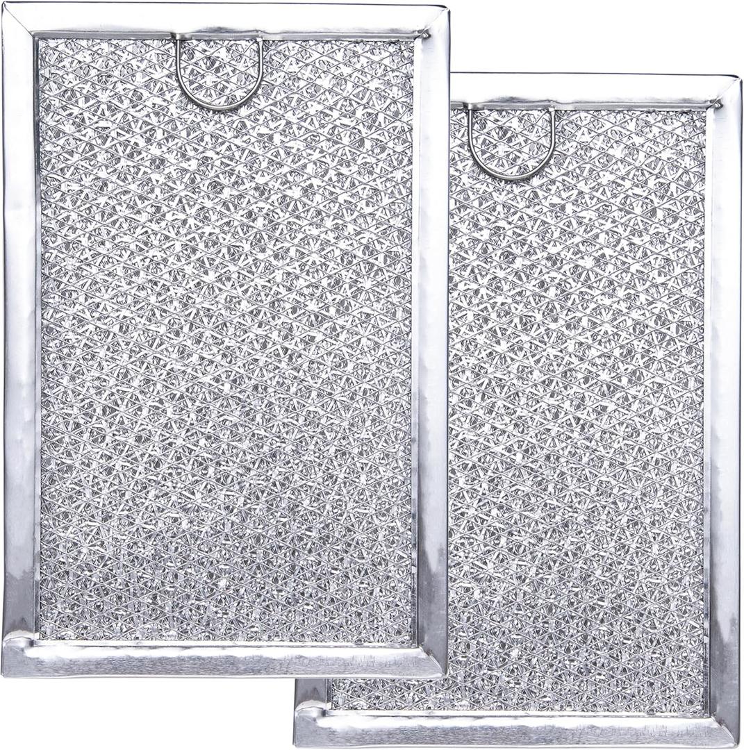 Grease Filter for LG Microwave LMV1683ST, LMV2031ST, LMV2031BD, LMHM2237ST, LMH2235ST, LMV1831ST, LMV1762ST, LMHM2017ST, LMH2016ST, LMV1680ST, Oven Filter Replacement 5230W1A012B.(2PACK)