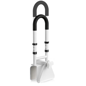Adjustable Bathtub Safety Rail, Bathtub Handle Grab Bar with NonSlip Grip for Seniors, Elderly, Fits 3.1 to 6.7 Inch Tub Walls, Supports 300 lbs